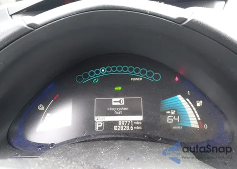 2015 Nissan Leaf S из США, поврежденный, VIN 1N4AZ0CP6FC311769